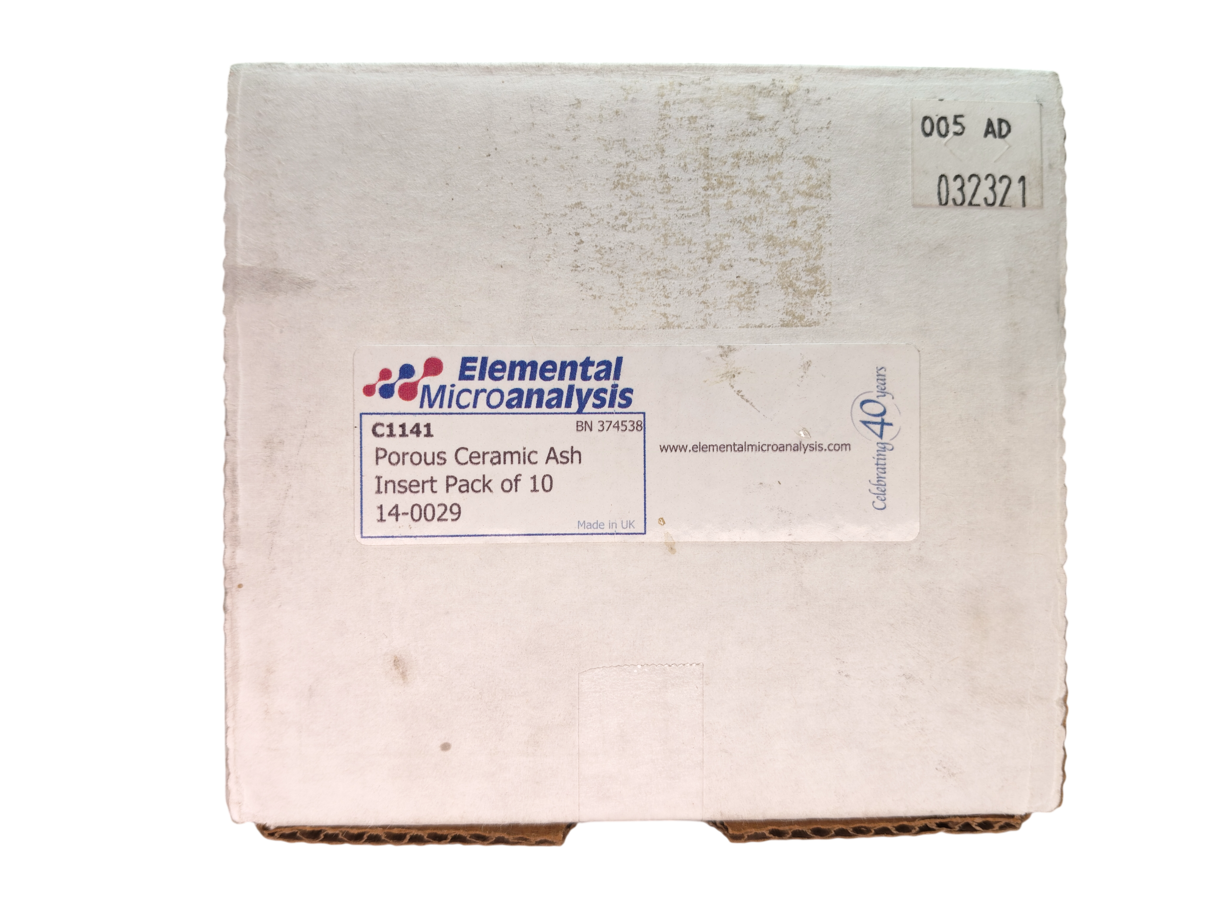 Porous Ceramic Ash Insert Pack of 10