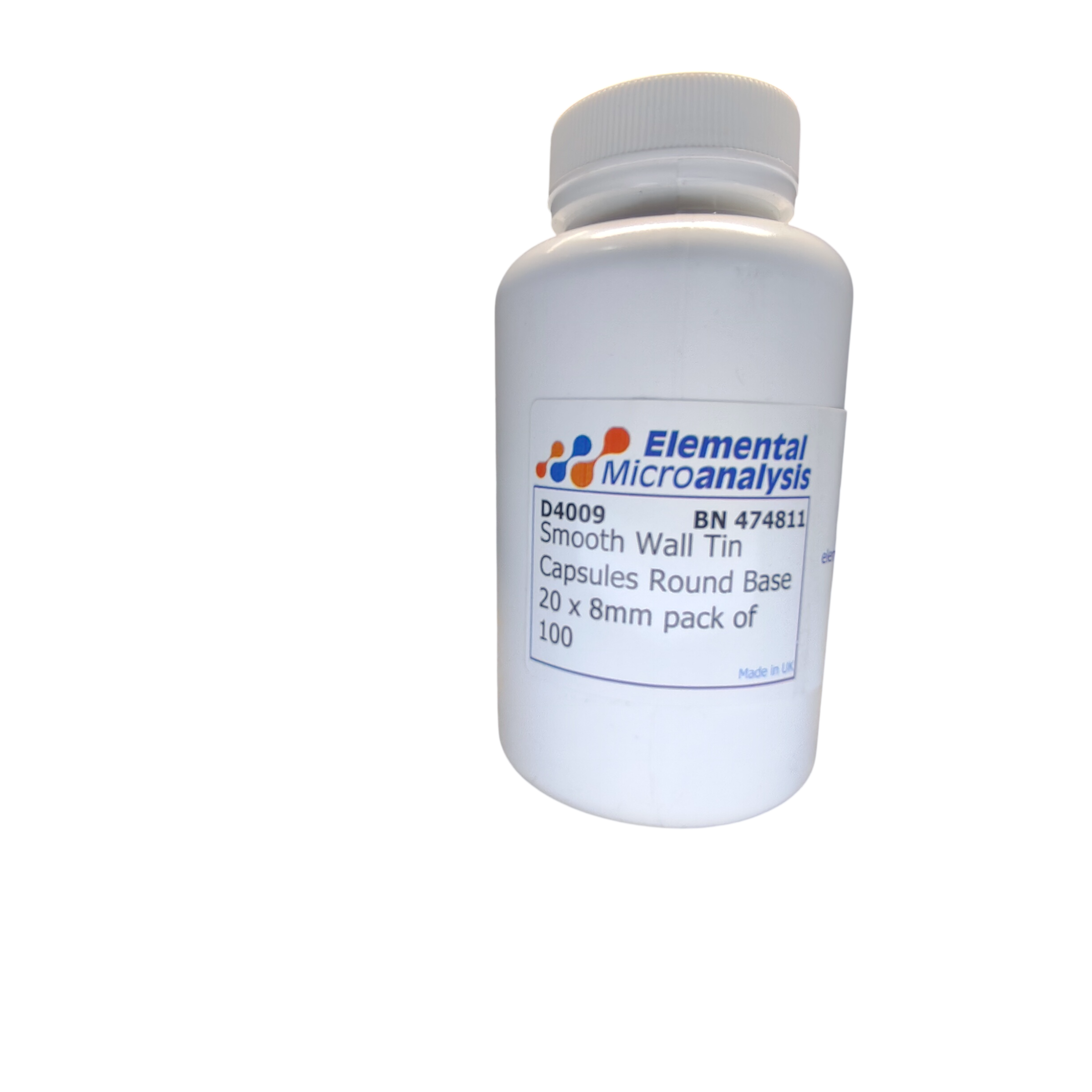 Smooth Wall Tin Capsules
