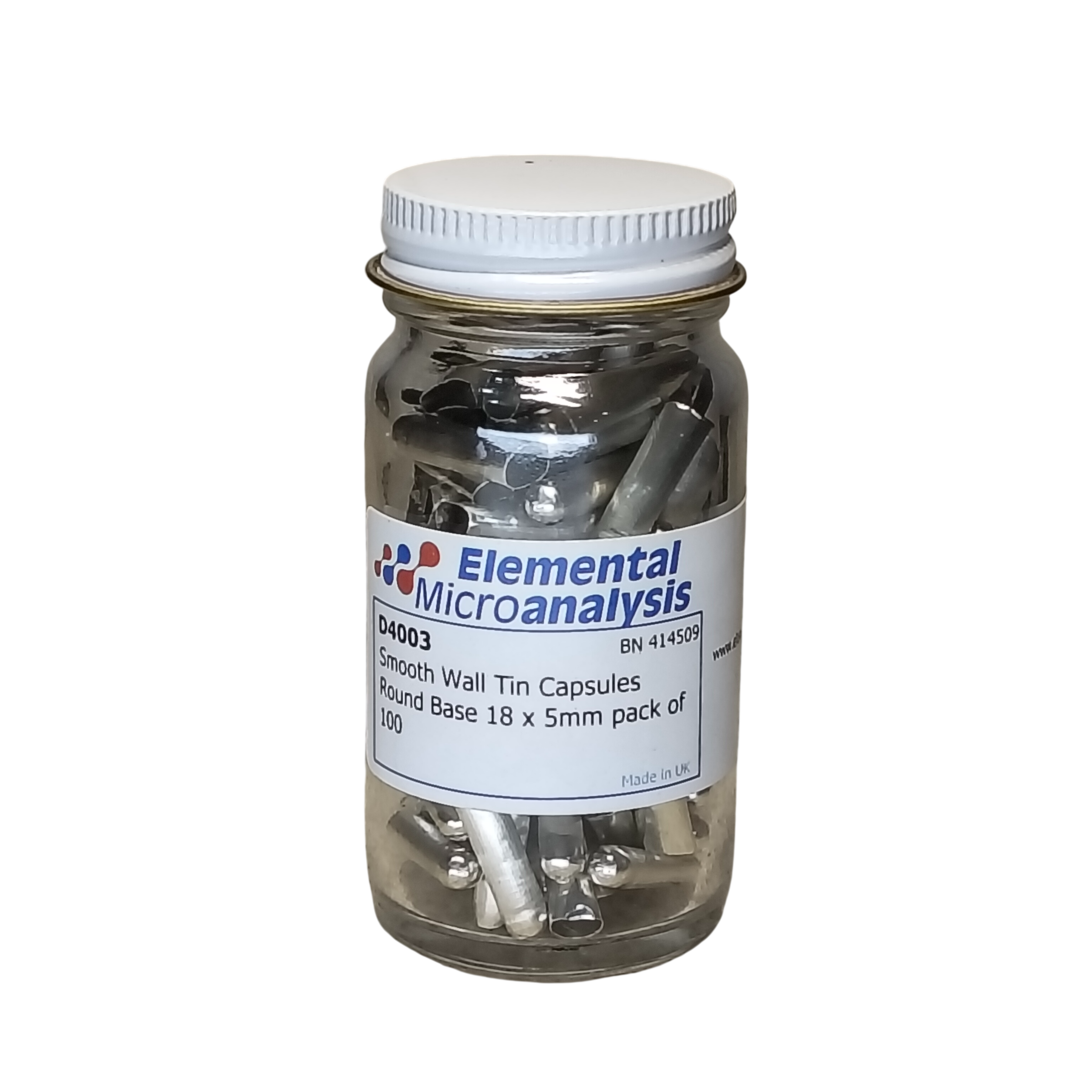 Smooth Wall Tin Capsules